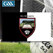Sligo GAA 5ft x 3ft County Flag - Black/White - Black; O/S image