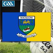 Wicklow GAA 5ft x 3ft County Flag - Blue/Yellow - Blue; O/S