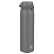 1000ml Stainless Steel Water Bottle - Grey - Grey; O/S