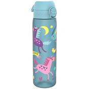 500ml Slim Water Bottle - Unicorn Blue - Blue; O/S