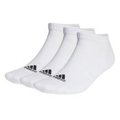Cushioned Low Cut Socks (3 Pack) - White/Black - White; 10K-11.5K image