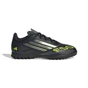 F50 Club Turf Trainers - Kids - Black/Grey/Lemon - Black; UK 12 image