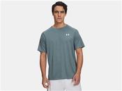 Mens Tech Textured Short Sleeved T-Shirt - Jasper Blue - Green; XXL image
