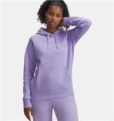 Womens Rival Terry Hoodie - Lilac - Purple; M image
