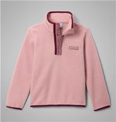 Helvetia II Half Snap Fleece - Kids - Eraser Pink - Pink; Youth XXS image