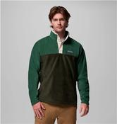 Mens Steen Mountain 2 Half Snap Jacket - Greenscape/Rain Forest - Green; M image