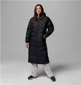 Womens Pike Lake III Long Puffer Jacket - Black - Black; XS image