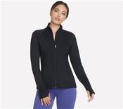 Womens Go Walk Jacket - Black - Black; S image