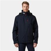 Mens Crew Hooded Midlayer Jacket - Navy - Navy; XXL image