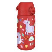 350ml Stainless Steel Water Bottle - Unicorn Red - Red; O/S image