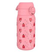 350ml Stainless Steel Water Bottle - Ladybug Pink - Pink; O/S image