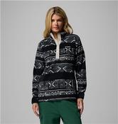 Womens Benton Springs Half Snap Fleece - Black - Black; L image
