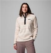 Womens Benton Springs Half Snap Fleece - Dark Stone - Brown; S
