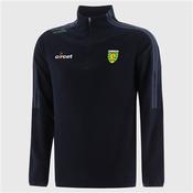 Donegal Hydra Fleece HZ Top - Kids - Marine/Marine/Green - Navy; Age 10/11