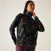 Womens Amble Fleece - Black/Multi - Black; SZ 18