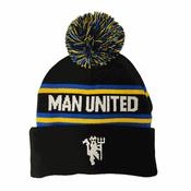 Manchester United Bobble Hat 25 - Black/Blue/Yellow - Black; O/S image