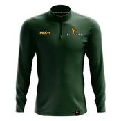 Clifford 1/4 Zip Top - Youth - Green/Amber - Green; Age 7/8 image