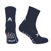 Gripzlite Pro 1/4 Leg Socks - Navy - Navy; Sz 9-12 image