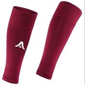 Teamwear Sock Sleeves Plain - Maroon - Maroon; Sz 6-8