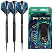 Sabotage 90% Tungsten Darts - Black - Black; 26g