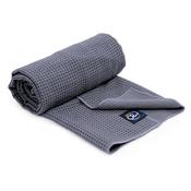 Grip Dot Hot Yoga Towel - Grey - Grey; O/S image