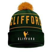 Clifford Bobble Hat - Youth - Green/Amber - Green; O/S image