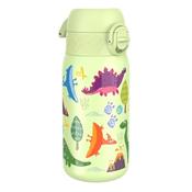 Pod 350ml Stainless Steel Water Bottle - Dinosaur Green - Green; O/S