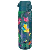 Slim 600ml Stainless Steel Water Bottle - Parrot Blue - Blue; O/S image