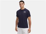 Mens Heatgear Fitted Short Sleeve Tee - Navy - Navy; XL image