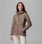 Womens Pouring Adv III Waterproof Jacket - Iron - Brown; M image