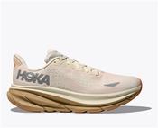 Womens Clifton 9 GTX Trainers - Eggshell/Khaki - Brown; UK 6.5 image