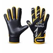 Vision Gaelic Gloves - Black/White/Amber - Black; Sz 8