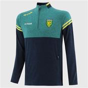 Donegal GAA Sedona Brushed HZ Top - Marine/Green/Yellow - Navy; S image
