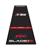 Pro Zone Integrated Oche &amp; Dart Mat - Black - Black; O/S