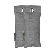 Sports Odour Absorber W/ Charcoal - Pair - Grey - Grey; O/S