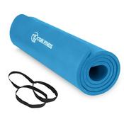Core Fitness Mat - 10mm - Blue - Blue; O/S