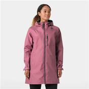 Womens Long Belfast Jacket - Wildberry - Pink; S image