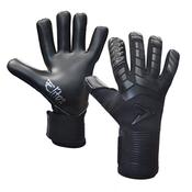 Jr. Elite 3.0 Blackout Contact Goalkeeper Gloves - Black - Black; Sz 6 image
