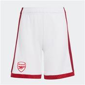 Arsenal Home Shorts 26/27 - Kids - White/Red - White; Age 7/8 image