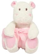 Personalised Hippo - White/Pink - Pink; O/S image