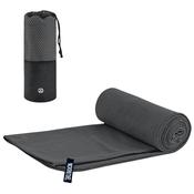 Microfibre Towel 140 X 70cm - Grey - Grey; O/S
