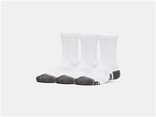 Performance Tech 3Pk Crew Socks - Kids - White - White; XS