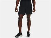 UA Mens Launch Pro 5" Shorts - Black - Black; M
