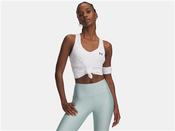 Womens Tech Mesh Racer Tank - White - White; XS image
