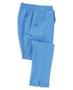 Womens Cargo Scrub Pants - Blue - Blue; S image