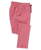 Womens Cargo Scrub Pants - Pink - Pink; M