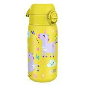 Pod 350Ml Stainless Steel Water Bottle - Unicorns Yellow - Yellow; O/S