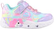 Girls Unicorn Lil Heart Sparkles S-Light - Lavender/Multi - Multi; UK 5 INF image