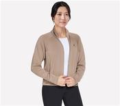 Womens Cosy Lux Jacket - Taupe - Brown; S image