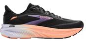 Womens Ghost 18 Trainers - Black/Mulled Grape/Peach - Black; UK 5 image